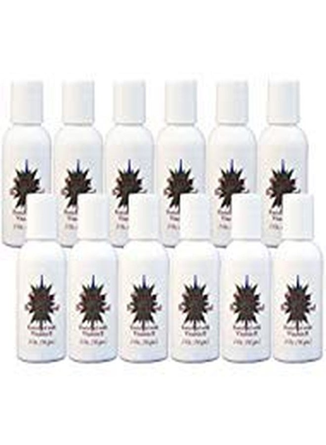 Rinju Body & Hand Lotion - Pack of 12 Non-Greasy Lotion for Women & Men - 2 Oz Body Lotion for Extremely Dry Skin - Vitamin E Daily Moisturizer & Protectant for Weather Sensitive Skin - Softens Skin